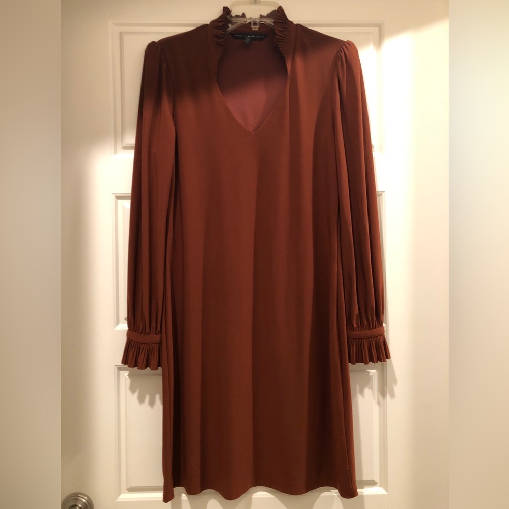 WHBM Long Sleeve Shift Dress, Size M